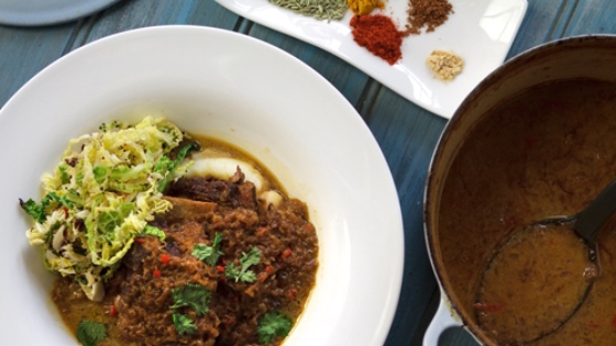 Arun's Beef Curry on Sunday Brunch