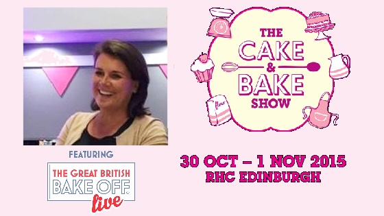Jo Wheatley at Cake & Bake Edinburgh