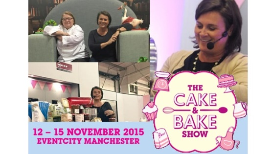 Jo Wheatley at Cake & Bake Show Manchester