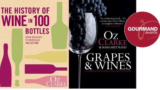 Oz Clarke wins two Gourmand Book Awards