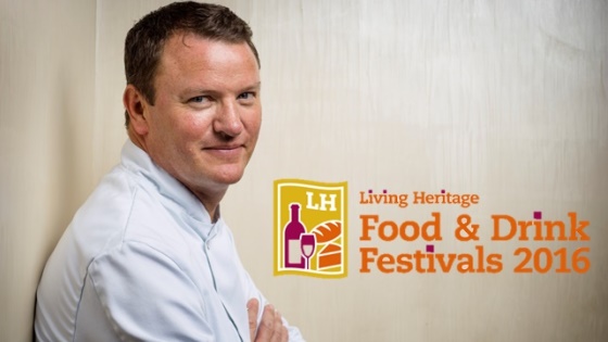 Theo Randall live at Sandringham Food Festival