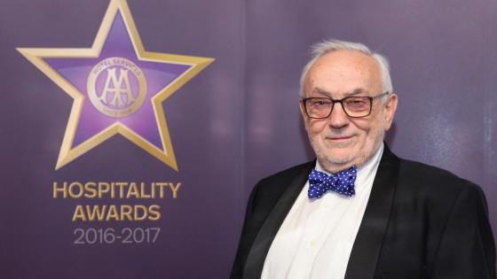 Pierre Koffmann is honoured at AA Awards