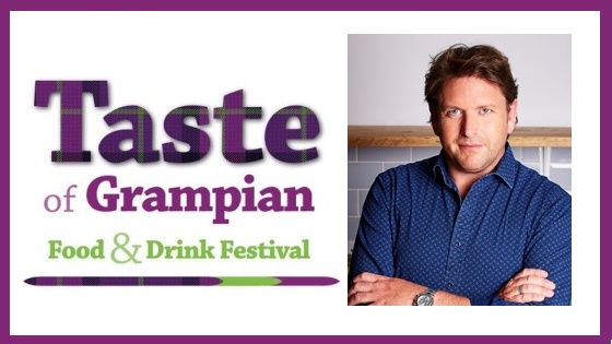 James Martin at Taste of Grampian