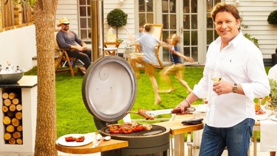 James Martin launches Chesneys’ Barbecue Heaters