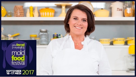 Jo Wheatley at Mold Food Festival